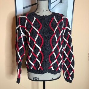 Marsh Landing hand knit cardigan